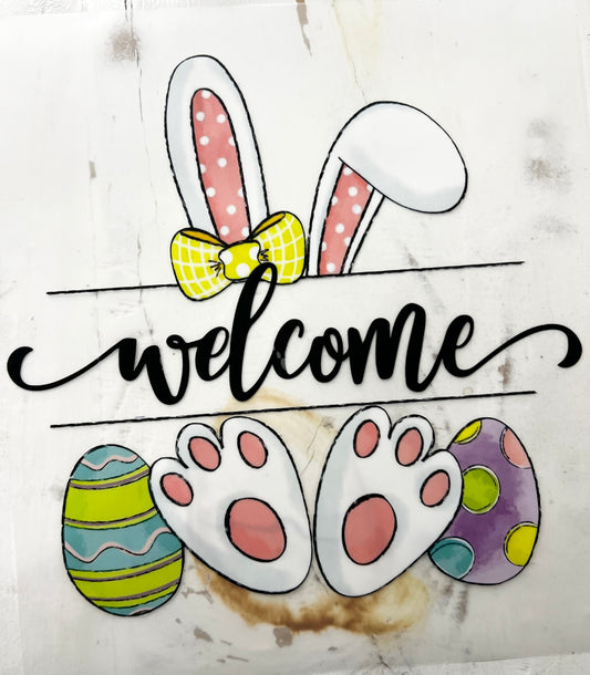 Welcome! Bunny Feet and Eggs