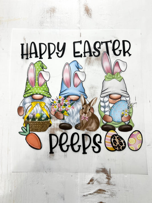 Happy Easter Peeps Gnomes